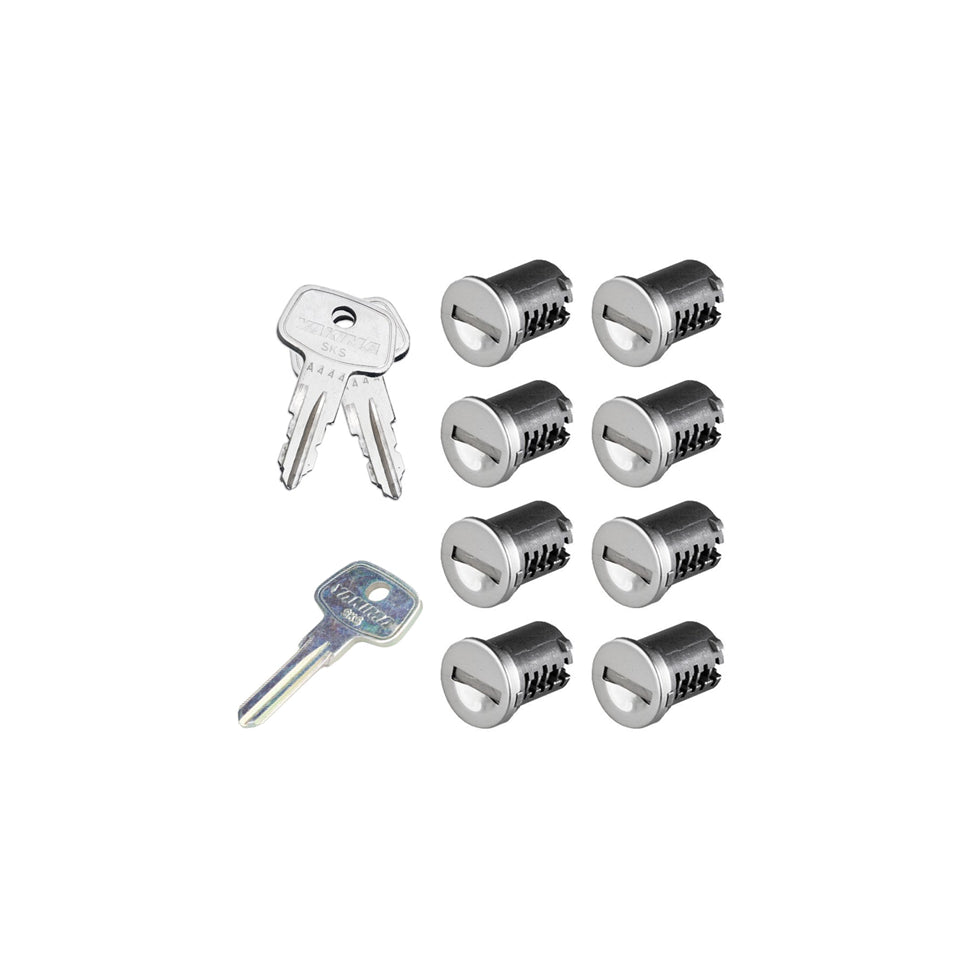 Rpl SKS Lock Cores Set of 8 w 2 Keys – Yakima